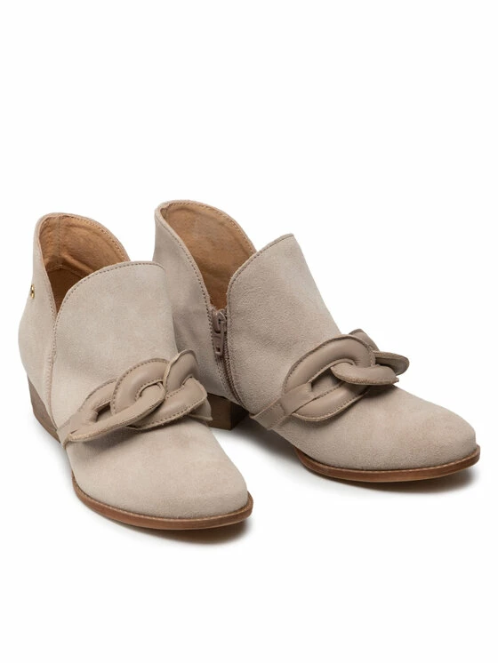 ΧΟΝΔΡΙΚΟ ΕΜΠΟΡΙΟ ❤️ Maciejka Γυναίκες Biker Μποτάκια Μποτάκια 05527-04/00-5 Μπεζ ⭐ 5 ΧΟΝΔΡΙΚΟ ΕΜΠΟΡΙΟ ❤️ Maciejka Γυναίκες Biker Μποτάκια Μποτάκια 05527-04/00-5 Μπεζ ⭐ - Image 5