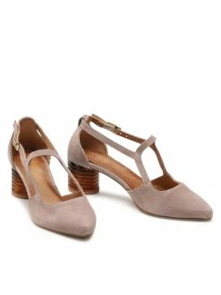 Νέος 👏 Maciejka Γυναίκες Γοβάκια Κλειστά παπούτσια 05502-10/00-1 Μπεζ 👍 -Maciejka πωλήσεων unnamed file 1363