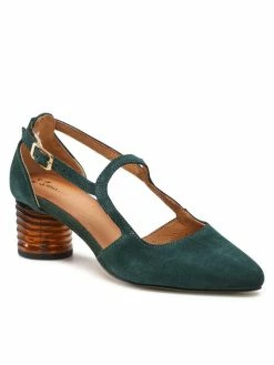 Νέος ✔️ Maciejka Γυναίκες Γοβάκια Κλειστά παπούτσια 05502-09/00-1 Πράσινο 😉