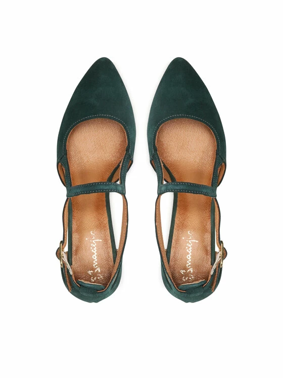 Νέος ✔️ Maciejka Γυναίκες Γοβάκια Κλειστά παπούτσια 05502-09/00-1 Πράσινο 😉 6 Νέος ✔️ Maciejka Γυναίκες Γοβάκια Κλειστά παπούτσια 05502-09/00-1 Πράσινο 😉 - Image 6