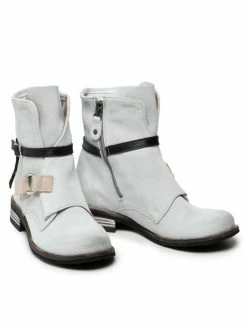 Πολύ καλή προσφορά ❤️ Maciejka Γυναίκες Biker Μποτάκια Μποτάκια 05395-11/00-6 Λευκό 👏 -Maciejka πωλήσεων unnamed file 1489