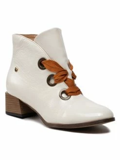 Best Pirce 🎁 Maciejka Γυναίκες Biker Μποτάκια Μποτάκια 05742-22/00-8 Μπεζ ⭐