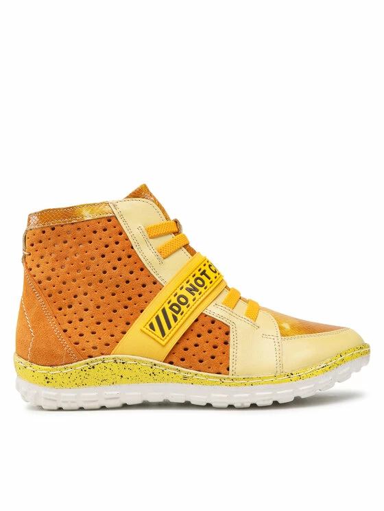 Flash Sale ✨ Maciejka Γυναίκες Biker Μποτάκια Μποτάκια 05337-07/00-6 Κίτρινο 🔥 2 Flash Sale ✨ Maciejka Γυναίκες Biker Μποτάκια Μποτάκια 05337-07/00-6 Κίτρινο 🔥 - Image 2