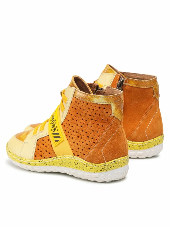 Flash Sale ✨ Maciejka Γυναίκες Biker Μποτάκια Μποτάκια 05337-07/00-6 Κίτρινο 🔥 3 Flash Sale ✨ Maciejka Γυναίκες Biker Μποτάκια Μποτάκια 05337-07/00-6 Κίτρινο 🔥 - Image 3