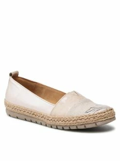 Αγορά 🎁 Maciejka Γυναίκες Κλειστά Παπούτσια Εσπαντρίγιες 05336-04/00-5 Μπεζ 🔥