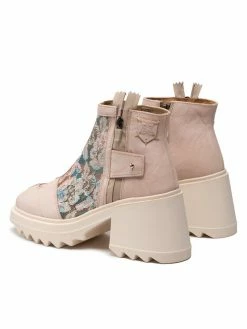 Προώθηση 👍 Maciejka Γυναίκες Biker Μποτάκια Μποτάκια 05325-04/00-5 Ροζ 🎉 -Maciejka πωλήσεων unnamed file 1523