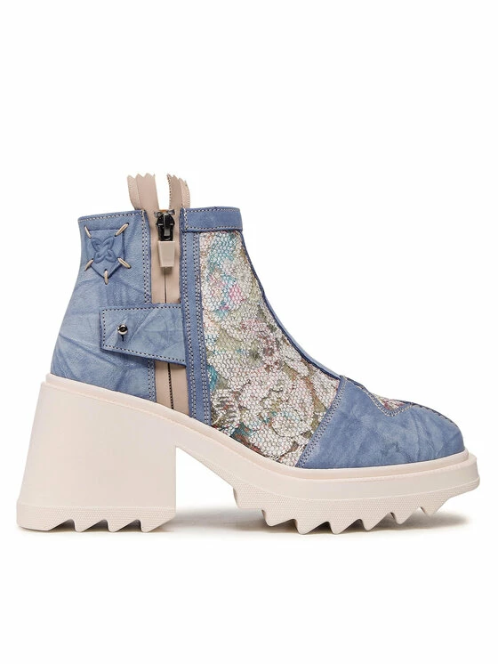 Φτηνός 💯 Maciejka Γυναίκες Biker Μποτάκια Μποτάκια 05325-06/00-5 Μπλε 😍 2 Φτηνός 💯 Maciejka Γυναίκες Biker Μποτάκια Μποτάκια 05325-06/00-5 Μπλε 😍 - Image 2