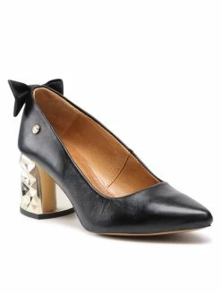 Φτηνός 😀 Maciejka Γυναίκες Γοβάκια Κλειστά παπούτσια 05334-01/00-1 Μαύρο 🧨