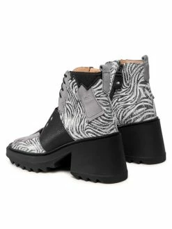 Συμφωνίες 👏 Maciejka Γυναίκες Biker Μποτάκια Μποτάκια 05321-03/00-5 Γκρι ✨ -Maciejka πωλήσεων unnamed file 1547