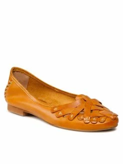 Νέος 👍 Maciejka Γυναίκες Μπαλαρίνες 01358-49/00-0 Πορτοκαλί 🛒