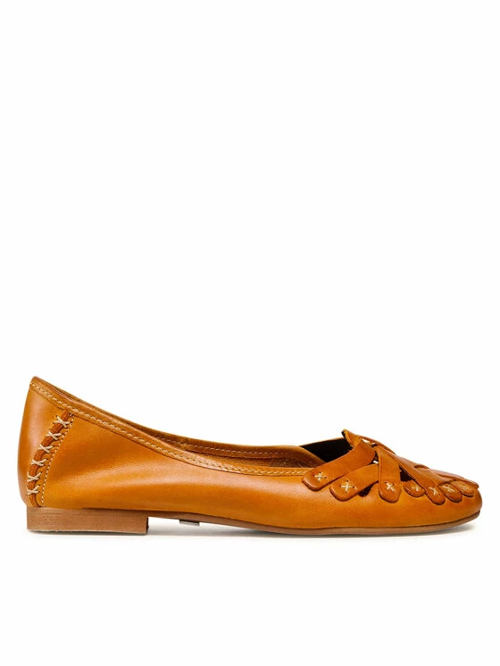 Νέος 👍 Maciejka Γυναίκες Μπαλαρίνες 01358-49/00-0 Πορτοκαλί 🛒 2 Νέος 👍 Maciejka Γυναίκες Μπαλαρίνες 01358-49/00-0 Πορτοκαλί 🛒 - Image 2