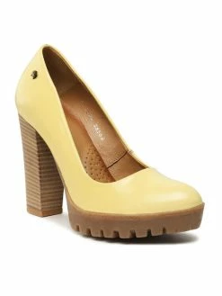 Φτηνός 🎉 Maciejka Γυναίκες Γοβάκια Κλειστά παπούτσια 02629-53/00-1 Κίτρινο 😍
