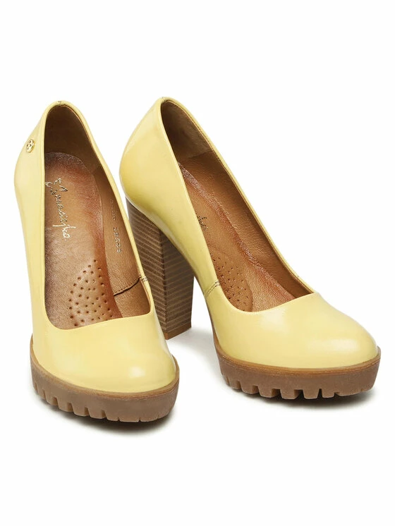 Φτηνός 🎉 Maciejka Γυναίκες Γοβάκια Κλειστά παπούτσια 02629-53/00-1 Κίτρινο 😍 5 Φτηνός 🎉 Maciejka Γυναίκες Γοβάκια Κλειστά παπούτσια 02629-53/00-1 Κίτρινο 😍 - Image 5