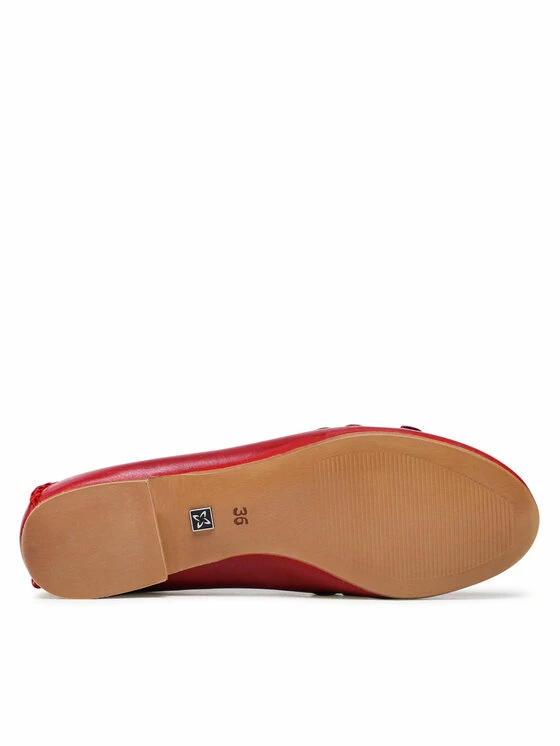 Ολοκαίνουργιο ⌛ Maciejka Γυναίκες Μπαλαρίνες 01358-08/00-0 Κόκκινο 🔥 4 Ολοκαίνουργιο ⌛ Maciejka Γυναίκες Μπαλαρίνες 01358-08/00-0 Κόκκινο 🔥 - Image 4