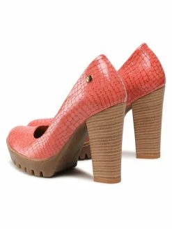 Συμφωνίες ✨ Maciejka Γυναίκες Γοβάκια Κλειστά παπούτσια 02629-33/00-1 Ροζ 🛒 -Maciejka πωλήσεων unnamed file 1679