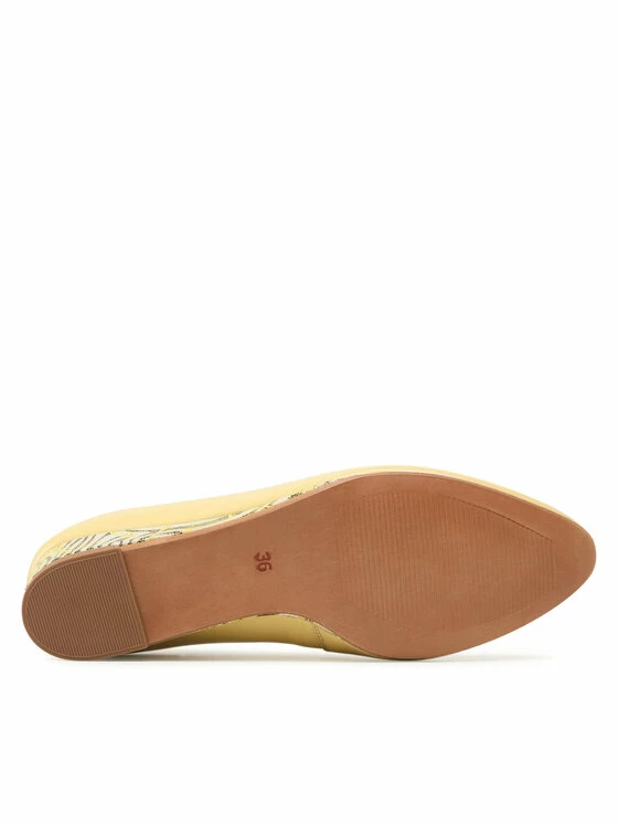 Εξοδος 🧨 Maciejka Γυναίκες Κλειστά Παπούτσια Κλειστά παπούτσια 01818-31/00-1 Κίτρινο ❤️ 4 Εξοδος 🧨 Maciejka Γυναίκες Κλειστά Παπούτσια Κλειστά παπούτσια 01818-31/00-1 Κίτρινο ❤️ - Image 4