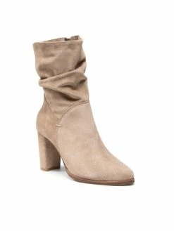 Προϋπολογισμός 👏 Maciejka Γυναίκες Biker Μποτάκια Μποτάκια 2688J-04/00-3 Μπεζ 👏