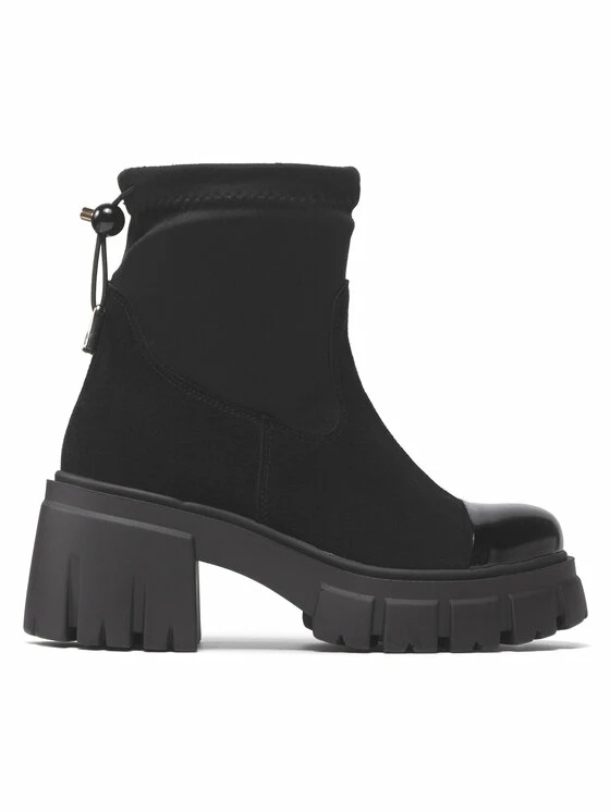 Best Pirce 🧨 Maciejka Γυναίκες Biker Μποτάκια Μποτάκια 05231-01/00-7 Μαύρο 🎉 2 Best Pirce 🧨 Maciejka Γυναίκες Biker Μποτάκια Μποτάκια 05231-01/00-7 Μαύρο 🎉 - Image 2