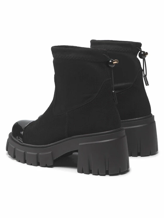 Best Pirce 🧨 Maciejka Γυναίκες Biker Μποτάκια Μποτάκια 05231-01/00-7 Μαύρο 🎉 3 Best Pirce 🧨 Maciejka Γυναίκες Biker Μποτάκια Μποτάκια 05231-01/00-7 Μαύρο 🎉 - Image 3