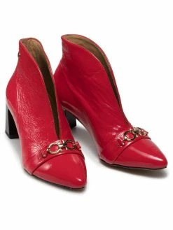 Πολύ καλή προσφορά 👏 Maciejka Γυναίκες Biker Μποτάκια Μποτάκια 05262-08/00-1 Κόκκινο 👍 -Maciejka πωλήσεων unnamed file 1819