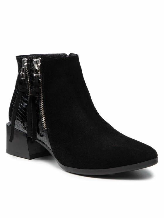 Κουπόνι ❤️ Maciejka Γυναίκες Biker Μποτάκια Μποτάκια 05089-01/00-7 Μαύρο 🛒 1 Κουπόνι ❤️ Maciejka Γυναίκες Biker Μποτάκια Μποτάκια 05089-01/00-7 Μαύρο 🛒