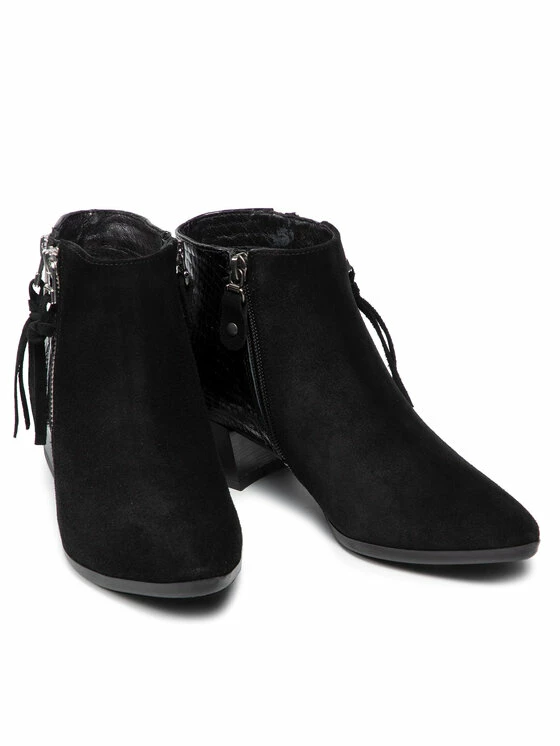 Κουπόνι ❤️ Maciejka Γυναίκες Biker Μποτάκια Μποτάκια 05089-01/00-7 Μαύρο 🛒 5 Κουπόνι ❤️ Maciejka Γυναίκες Biker Μποτάκια Μποτάκια 05089-01/00-7 Μαύρο 🛒 - Image 5