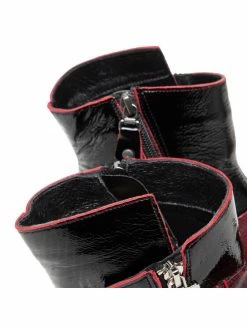 Flash Sale 🔥 Maciejka Γυναίκες Biker Μποτάκια Μποτάκια 05137-33/00-7 Μπορντό 🧨 -Maciejka πωλήσεων unnamed file 1838