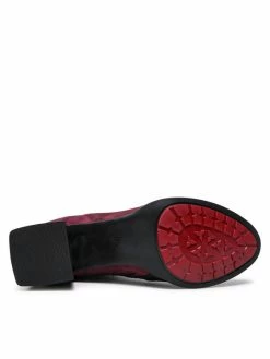 Εξοδος 🧨 Maciejka Γυναίκες Biker Μποτάκια Μποτάκια 05102-23/00-3 Μπορντό 💯 -Maciejka πωλήσεων unnamed file 1842