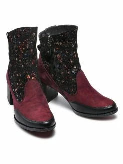 Εξοδος 🧨 Maciejka Γυναίκες Biker Μποτάκια Μποτάκια 05102-23/00-3 Μπορντό 💯 -Maciejka πωλήσεων unnamed file 1843