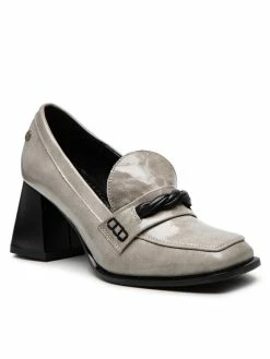 Προώθηση ✔️ Maciejka Γυναίκες Γοβάκια Κλειστά παπούτσια 05672-03/00-1 Γκρι ⭐
