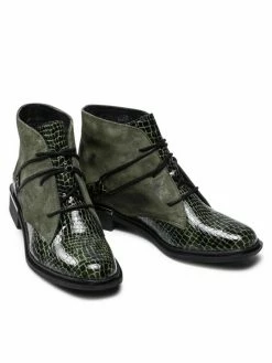 Ολοκαίνουργιο 😉 Maciejka Γυναίκες Biker Μποτάκια Μποτάκια 04813-24/00-7 Πράσινο 🔔 -Maciejka πωλήσεων unnamed file 1873