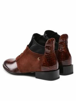 Τοπ 10 😍 Maciejka Γυναίκες Biker Μποτάκια Μποτάκια 04744-02/00-7 Καφέ 🌟 -Maciejka πωλήσεων unnamed file 1901