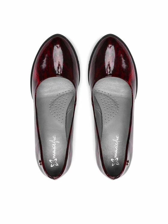 ΧΟΝΔΡΙΚΟ ΕΜΠΟΡΙΟ ⭐ Maciejka Γυναίκες Γοβάκια Κλειστά παπούτσια 02629-48/00-1 Μπορντό 🎉 6 ΧΟΝΔΡΙΚΟ ΕΜΠΟΡΙΟ ⭐ Maciejka Γυναίκες Γοβάκια Κλειστά παπούτσια 02629-48/00-1 Μπορντό 🎉 - Image 6