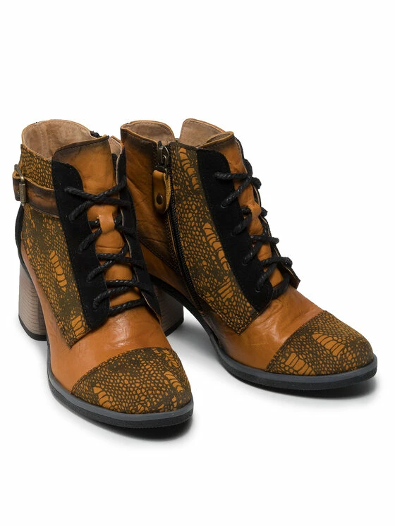 Best Pirce 💯 Maciejka Γυναίκες Biker Μποτάκια Μποτάκια 05071-07/00-5 Καφέ 🎉 5 Best Pirce 💯 Maciejka Γυναίκες Biker Μποτάκια Μποτάκια 05071-07/00-5 Καφέ 🎉 - Image 5