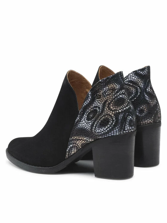 Ολοκαίνουργιο ⌛ Maciejka Γυναίκες Biker Μποτάκια Μποτάκια 04492-01/00-5 Μαύρο ❤️ 3 Ολοκαίνουργιο ⌛ Maciejka Γυναίκες Biker Μποτάκια Μποτάκια 04492-01/00-5 Μαύρο ❤️ - Image 3