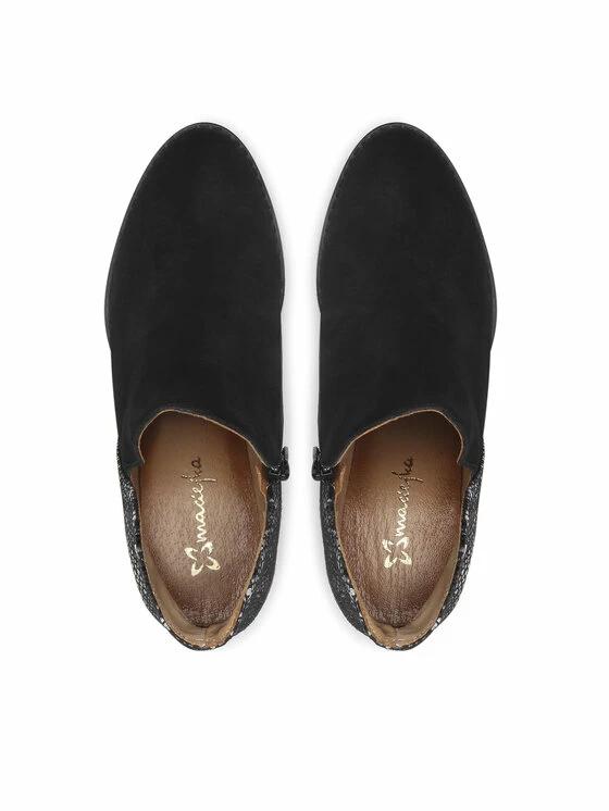 Ολοκαίνουργιο ⌛ Maciejka Γυναίκες Biker Μποτάκια Μποτάκια 04492-01/00-5 Μαύρο ❤️ 6 Ολοκαίνουργιο ⌛ Maciejka Γυναίκες Biker Μποτάκια Μποτάκια 04492-01/00-5 Μαύρο ❤️ - Image 6