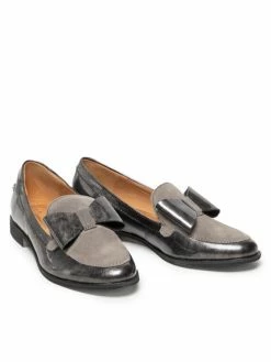 Φτηνός 🎁 Maciejka Γυναίκες Κλειστά Παπούτσια Lords 04099-03/00-1 Γκρι 🥰 -Maciejka πωλήσεων unnamed file 1957