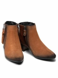 Η καλύτερη συμφωνία 😍 Maciejka Γυναίκες Biker Μποτάκια Μποτάκια 05089-29/00-7 Καφέ 🛒 -Maciejka πωλήσεων unnamed file 1975