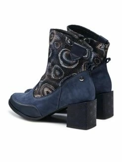 Πολύ καλή προσφορά 👏 Maciejka Γυναίκες Biker Μποτάκια Μποτάκια 05102-17/00-3 Σκούρο μπλε 🔔 -Maciejka πωλήσεων unnamed file 2021