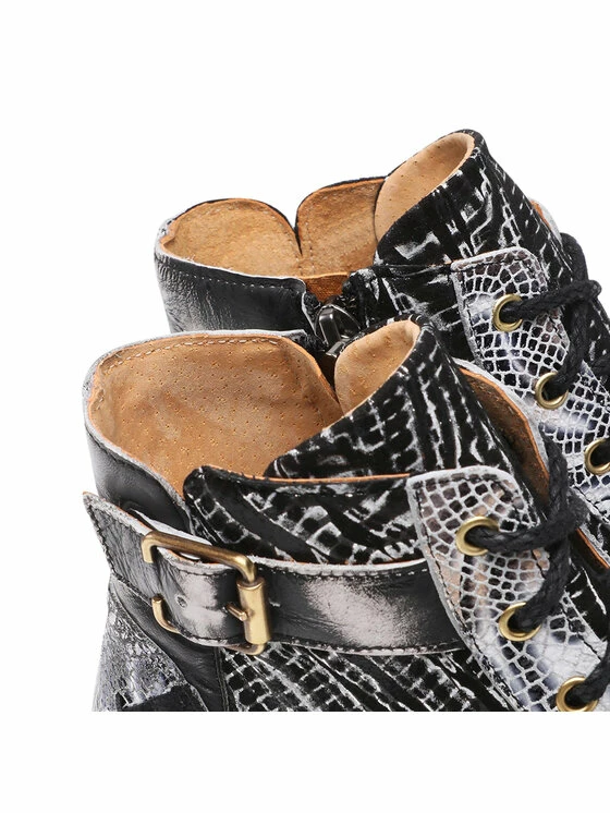 Best Pirce 👏 Maciejka Γυναίκες Biker Μποτάκια Μποτάκια 05077-01/00-5 Μαύρο 🔔 6 Best Pirce 👏 Maciejka Γυναίκες Biker Μποτάκια Μποτάκια 05077-01/00-5 Μαύρο 🔔 - Image 6