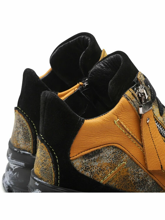 Συμφωνίες ⭐ Maciejka Γυναίκες Biker Μποτάκια Μποτάκια 05088-07/00-7 Κίτρινο ✨ 5 Συμφωνίες ⭐ Maciejka Γυναίκες Biker Μποτάκια Μποτάκια 05088-07/00-7 Κίτρινο ✨ - Image 5