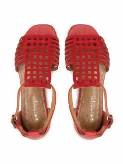 Προώθηση 🥰 Maciejka Γυναίκες Σανδάλια 05169-08/00-5 Κόκκινο 🧨 -Maciejka πωλήσεων unnamed file 2090