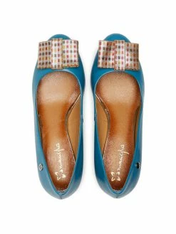 Ολοκαίνουργιο ❤️ Maciejka Γυναίκες Γοβάκια Κλειστά παπούτσια 3356A-36/00-1 Μπλε 🤩 -Maciejka πωλήσεων unnamed file 2162