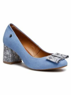 Η καλύτερη συμφωνία 🔔 Maciejka Γυναίκες Γοβάκια Κλειστά παπούτσια 3356A-34/00-1 Μπλε ✔️