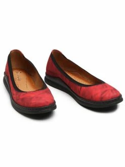 ΧΟΝΔΡΙΚΟ ΕΜΠΟΡΙΟ 🎁 Maciejka Γυναίκες Μπαλαρίνες 04854-08/00-5 Κόκκινο 🛒 -Maciejka πωλήσεων unnamed file 2257