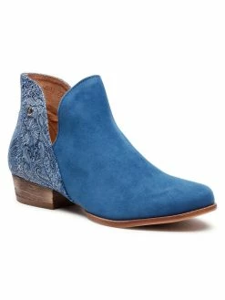 Το φθηνότερο ❤️ Maciejka Γυναίκες Biker Μποτάκια Μποτάκια 04091-47/00-5 Μπλε ⌛