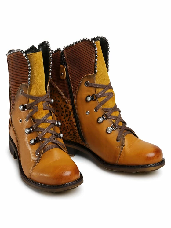 Νέος 💯 Maciejka Γυναίκες Biker Μποτάκια Μποτάκια 3623A-07/00-3 Κίτρινο 👍 5 Νέος 💯 Maciejka Γυναίκες Biker Μποτάκια Μποτάκια 3623A-07/00-3 Κίτρινο 👍 - Image 5