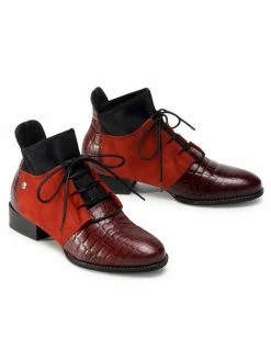 Το φθηνότερο 🎉 Maciejka Γυναίκες Biker Μποτάκια Μποτάκια 04744-23/00-7 Μπορντό 😍 -Maciejka πωλήσεων unnamed file 2443