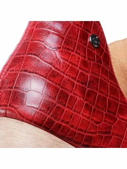 Flash Sale 🥰 Maciejka Γυναίκες Biker Μποτάκια Μποτάκια 04091-30/00-5 Κόκκινο 🌟 -Maciejka πωλήσεων unnamed file 2474