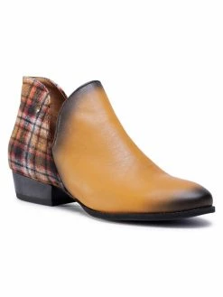 Προϋπολογισμός 😍 Maciejka Γυναίκες Biker Μποτάκια Μποτάκια 04091-07/00-5 Κίτρινο 🎉